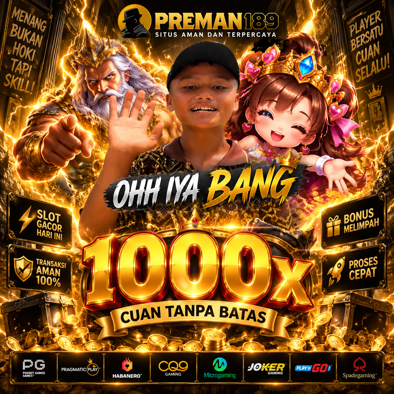 PREMAN189 banner